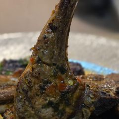 Oven-Baked Lamb Chops A picture of Oven-Baked Lamb Chops.