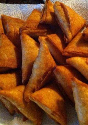 صورة لوصفة سمبوسة بخبز التورتيلا