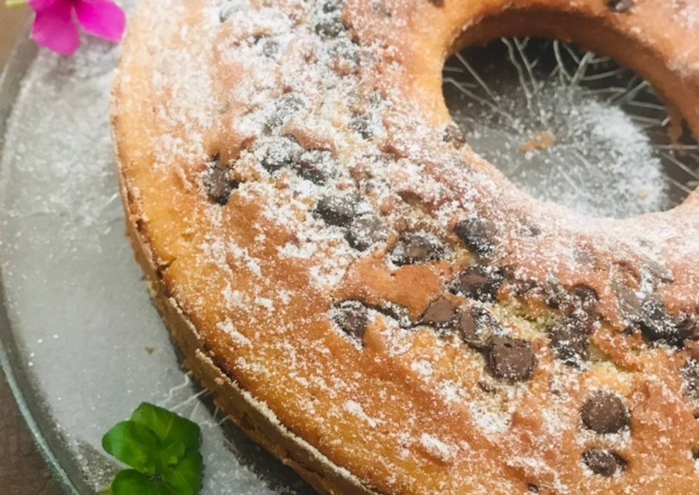 Cake aux pépites de chocolat