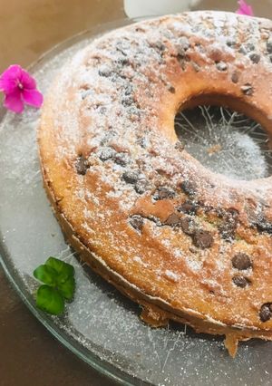 Une photo de Cake aux pépites de chocolat