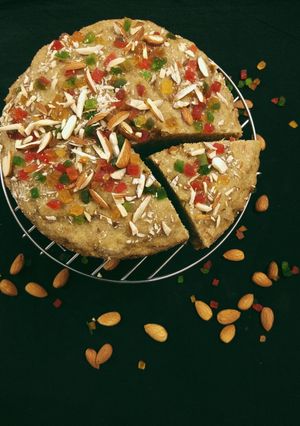 A picture of Banana cake.