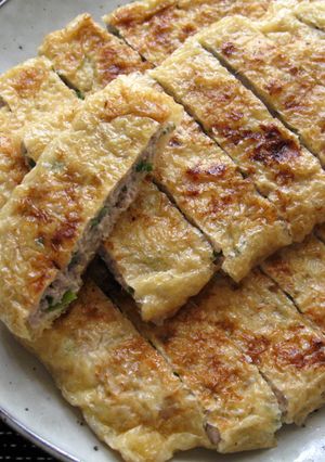 A picture of Gluten-free ‘Abura-age’ Gyoza.