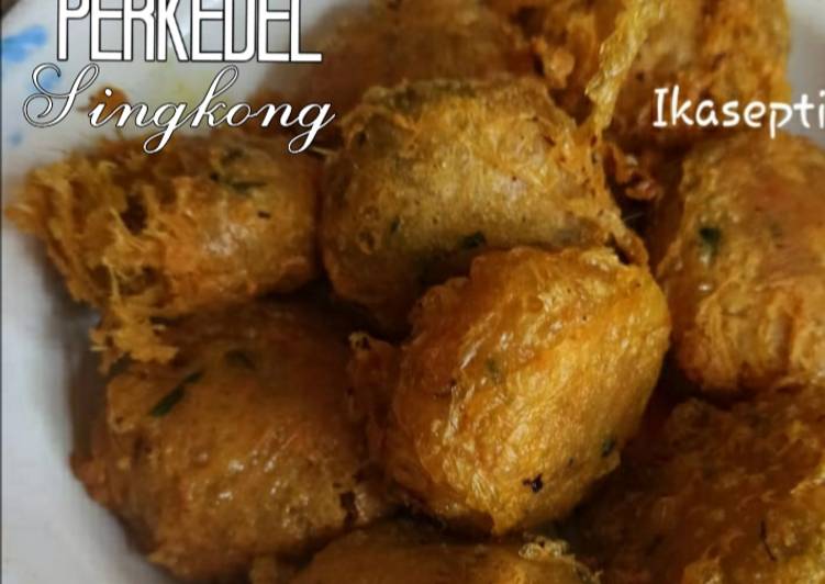 Cara Memasak Cepat Perkedel Singkong Isi Kornet Enak Bergizi