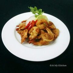 Batter Fried Prawns A picture of Batter Fried Prawns.