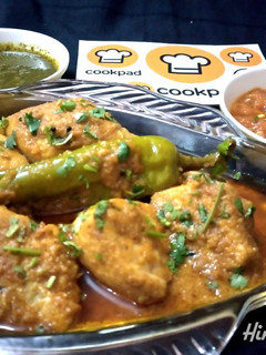 A picture of Achar Gosht.