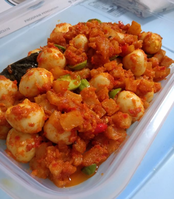 Foto resep SAMBAL GORENG KENTANG PETE & TELUR PUYUH