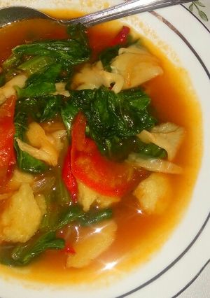 Foto resep Tumis jamur sawi bakso