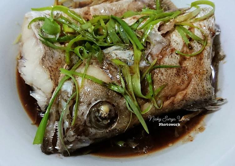 Resep Baru Tim Ikan Kerapu Enak Sederhana