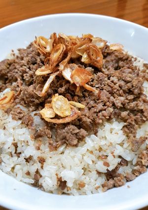 Hình của món Xôi chim bồ câu.