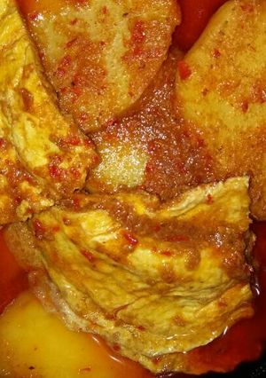 Foto resep Bali telur kentang