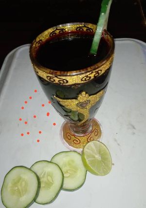 A picture of Zobo drink.