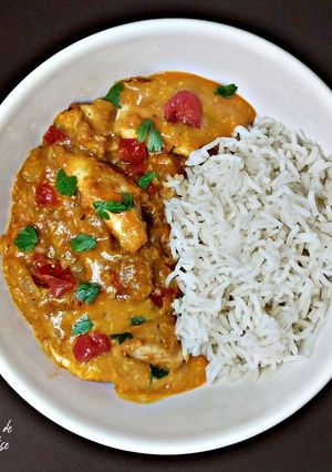 A picture of Coconut Curry Chicken.
