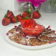 A picture of 3 Ingredients Pancakes.