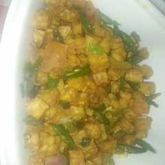 Tumis tempe cabe ijo রেসিপির প্রধান ছবি