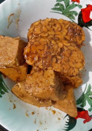 Foto resep Tempe dan Tahu Bacem (Tanpa Air Kelapa)
