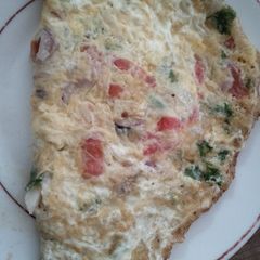 A picture of Mayai fried.
