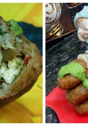 A picture of Stuffed tikki.