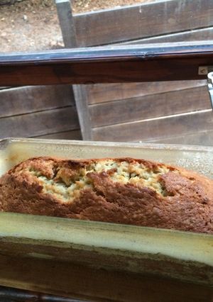 Una foto de Budín de banana y sester de limón