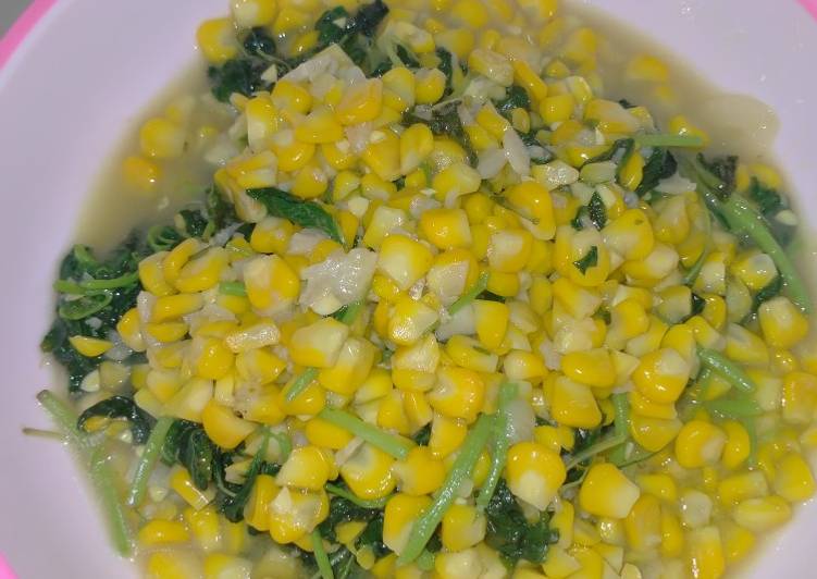 Cha Bayam feat Jagung