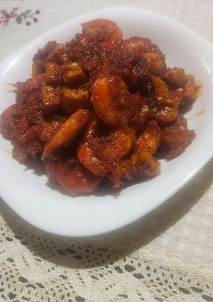 Foto resep Sambalado udang
