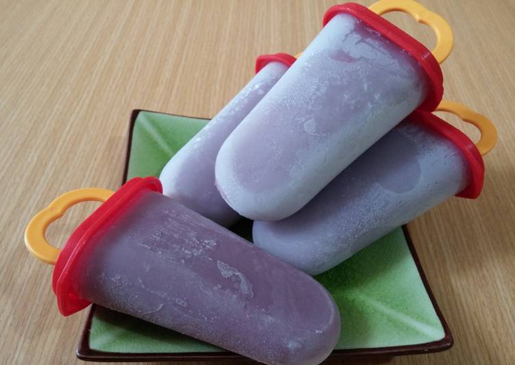 Popsicle Ubi Ungu