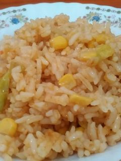 รูปของ ข้าวผัดซอสบาร์บีคิว