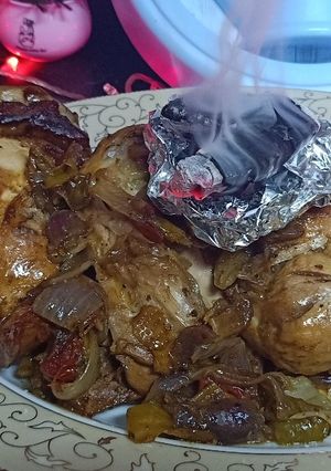 صورة لوصفة فراخ كباب حله بالبصل 😍