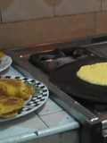 Plato venezolano. Cachapas
