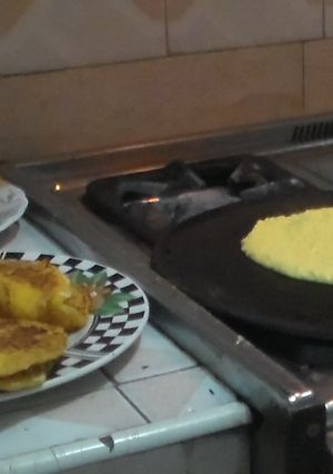Una foto de Plato venezolano. Cachapas