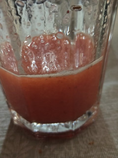 Una foto de Smoothie de fresas