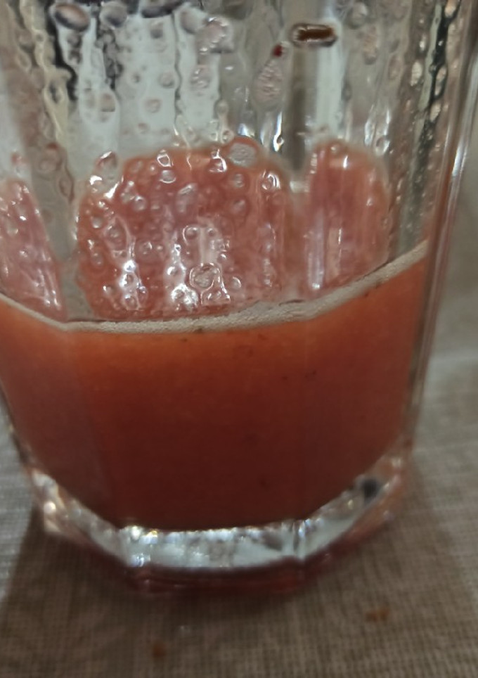 Una foto de Smoothie de fresas