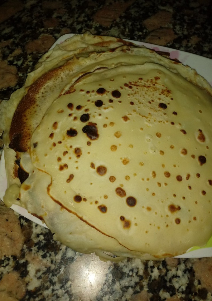 Una foto de Masa para panqueques
