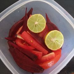 A picture of Healthy beetroot salad.