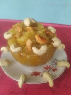 அசோகா அல்வா (Ashoka halwa recipe in tamil) செய்முறை முக்கிய புகைப்படம்