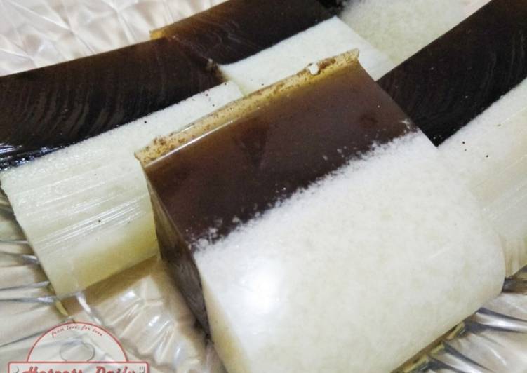 Resep Puding kopi vanila Anti Gagal