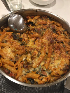 A picture of Smoky Chorizo & Chicken Pasta Bake.