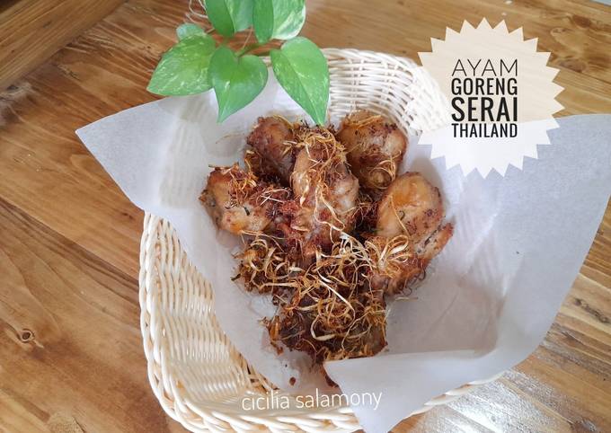 Ayam Goreng Serai Thailand / Thai Lemongrass Fried Chicken