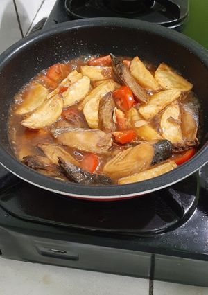 Foto resep Kentang tongkol kecap
