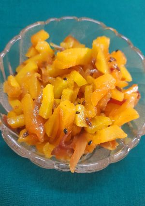 আলু কুমড়ো ভাজা(Aloo kumro bhaja recipe in Bengali) রেসিপির প্রধান ছবি