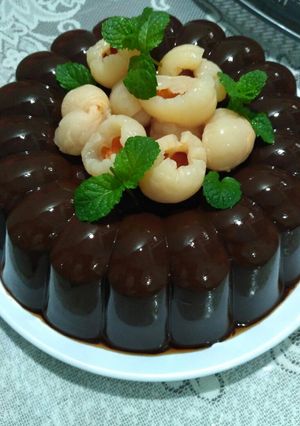 Foto resep Puding dark coklat