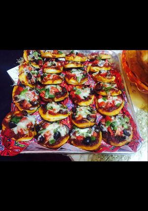 صورة لوصفة ميني بيتزا🍕
