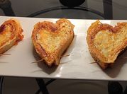 A picture of egg heart