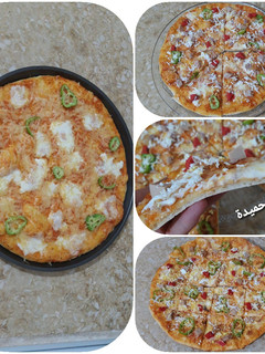 صورة لوصفة بيتزا 🍕
