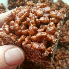 A picture of Vickys Chocolate Crispies, GF DF EF SF NF.