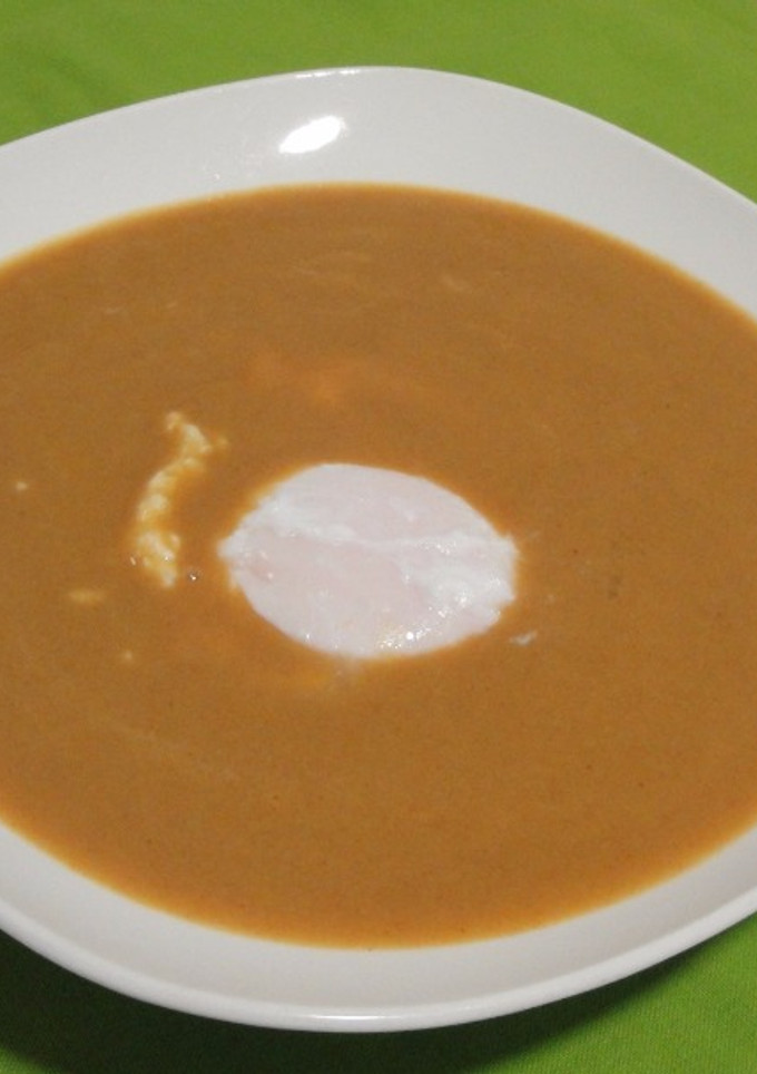 Una foto de Crema de ajo