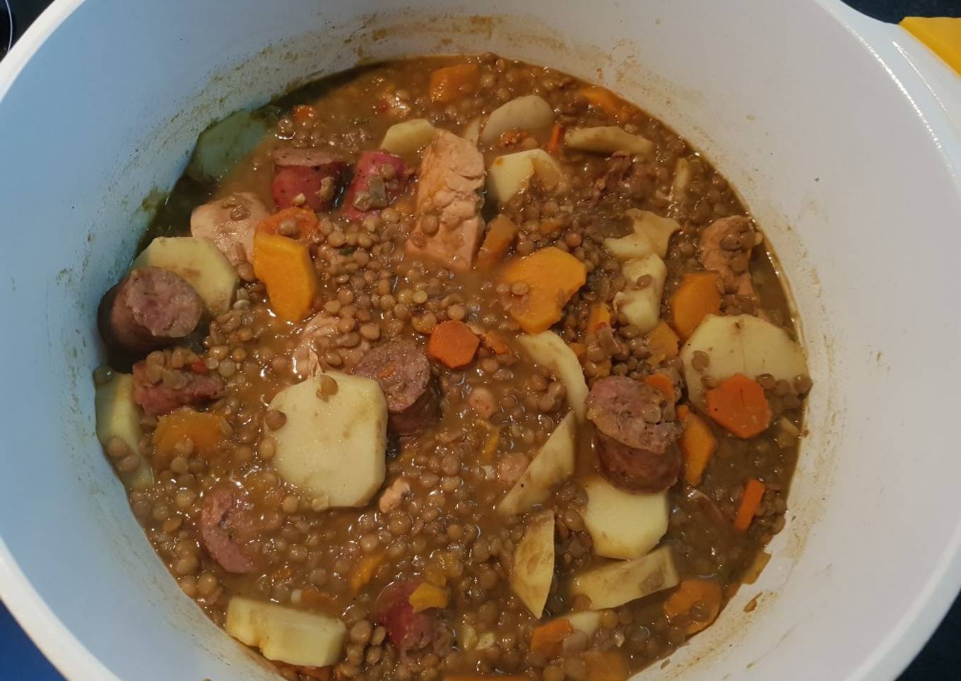 Lentejas a la Madrileña