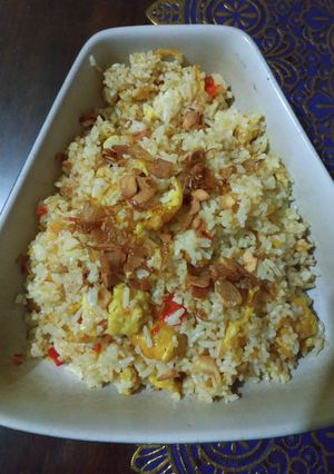 Foto resep 18.Nasgor mentega pedessss simple