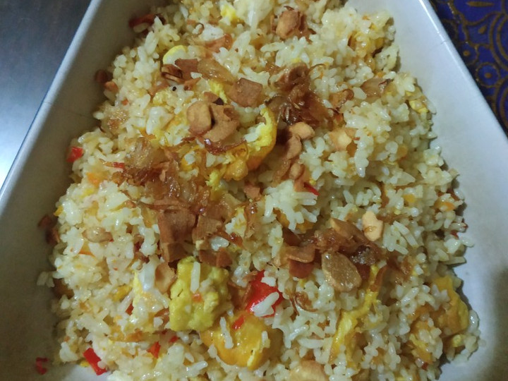 Resep 18.Nasgor mentega pedessss simple yang Bisa Manjain Lidah