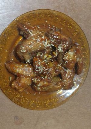 Foto resep Chicken Wings Wijen Saos Tomat