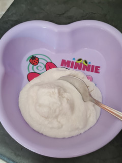 A picture of Coconut Ice Cream.